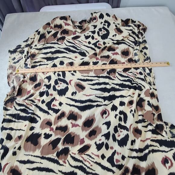 Day for Night Vintage Kaftan women's safari print - Picture 5 of 8